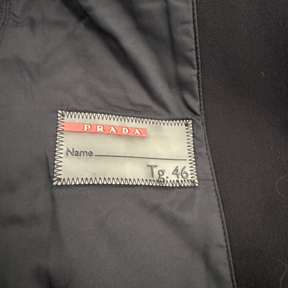 Prada Black Sport Fur Jacket Peacoat Fall/Winter Coat Designer Luxury Art.28x818 - Picture 12 of 15